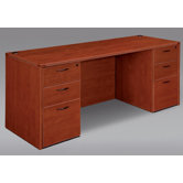 Fairplex Credenza Shell with Grommet Holes