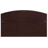 Fairplex Executive Bow Front Desk with 5 Drawers