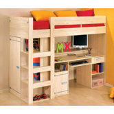 Skipper High Sleeper Bed with Desk
