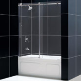 Enigma Fully Frameless Sliding Tub Door