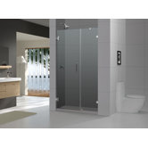 Radiance Frameless Hinged Shower Door