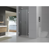 Radiance Frameless Hinged Shower Door