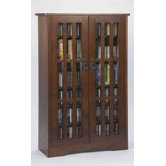 Glass Door Media Multimedia Cabinet
