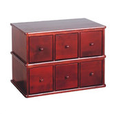 Apothecary Modular Multimedia Tabletop Storage Rack