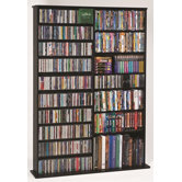 Deluxe Multimedia Storage Rack