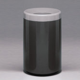 Fiberglass Series 50 Gallon Top Entry Round Receptacle