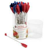 Assorted Silicone Last Drop Spatula