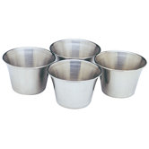 Stainless Steel Sauce Cups (Set of 4)