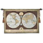 Map of The World - Elizabeth, Mary