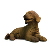Animals Hunters Lab Statue