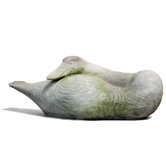 Animals Swan Resting Statue