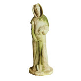 Religious Saint Fiacre Statue