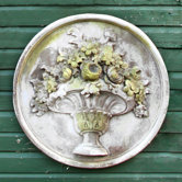 Flower Bouquet Plaque Garde Wall Decor