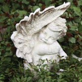 Angels Blissful Slumber Cherub Statue