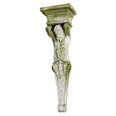 Masculine Caryatid Bracket Wall D&eacute;cor
