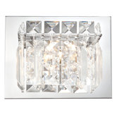 Crown One Light Wall Sconce in Chrome