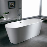 PureScape 607M Freestanding AquaStone Bathtub
