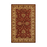 Imperial Burgundy/Camel Rug