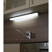 Unterbauleuchte in Silber / Wei&szlig;