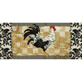 New Wave Kitchen Bergerac Rooster Novelty Rug