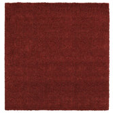 Super Texture Shag Brick Red Meadowland Rug
