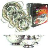 3 Piece Colander Strainer Set