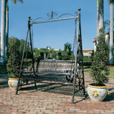 Rockaway Garden Porch Swing with Stand