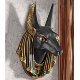 Anubis the Jackal God Wall Sculpture