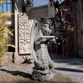 Zippy Dragon Mail Post Statue