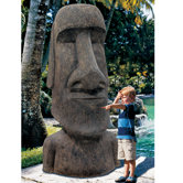 Easter Island Ahu Akivi Moai Monolith Statue