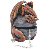 Dragon Protector of the Celtic Orb Sculptural Box