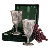 Dragon Pewter Goblet