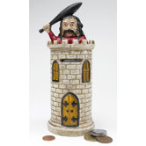Bracciano Castle Authentic Foundry Iron Mechanical Bank