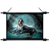 Sirens Lament Canvas Wall Scroll Tapestry