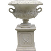 Grande Acanthus Sculptural Architectural Garden Urn
