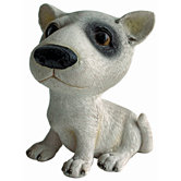 Prized Pup Bull Terrier Puppy Dog Statue