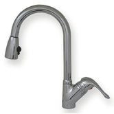 Rainforest One Handle Single Hole or Single Lever Kitchen Faucet