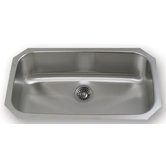 New England Undermount Rectangular Kitchen Sink