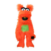 Monster Puppet in Orange
