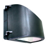70w MH MT Curved Cut-Off Wall Light in Bronze