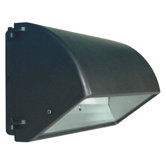 150W HPS Medium Semi Cut-Off Wall Light in Bronze