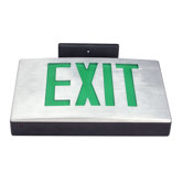Single Face Cast Aluminum LED Exit Sign Light