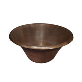 Cazo Hand Hammered Copper Bathroom Sink