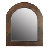 Sedona Arch Hand Hammered Copper Mirror