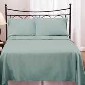 Inlay Sheet Set in Solid Teal