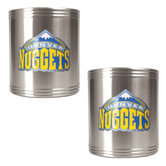 NBA 2 Piecse Stainless Steel Can Holder Set - Primary Logo