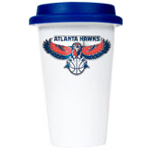 NBA 12oz Double Wall Tumbler with Blue Lid