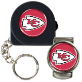 NFL 6 Feet Tape Measure Key Chain and Money Clip Set
