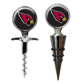 NFL Cork Screw and Wine Bottle Topper Set