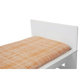 Plaid Twin Fitted Sheet